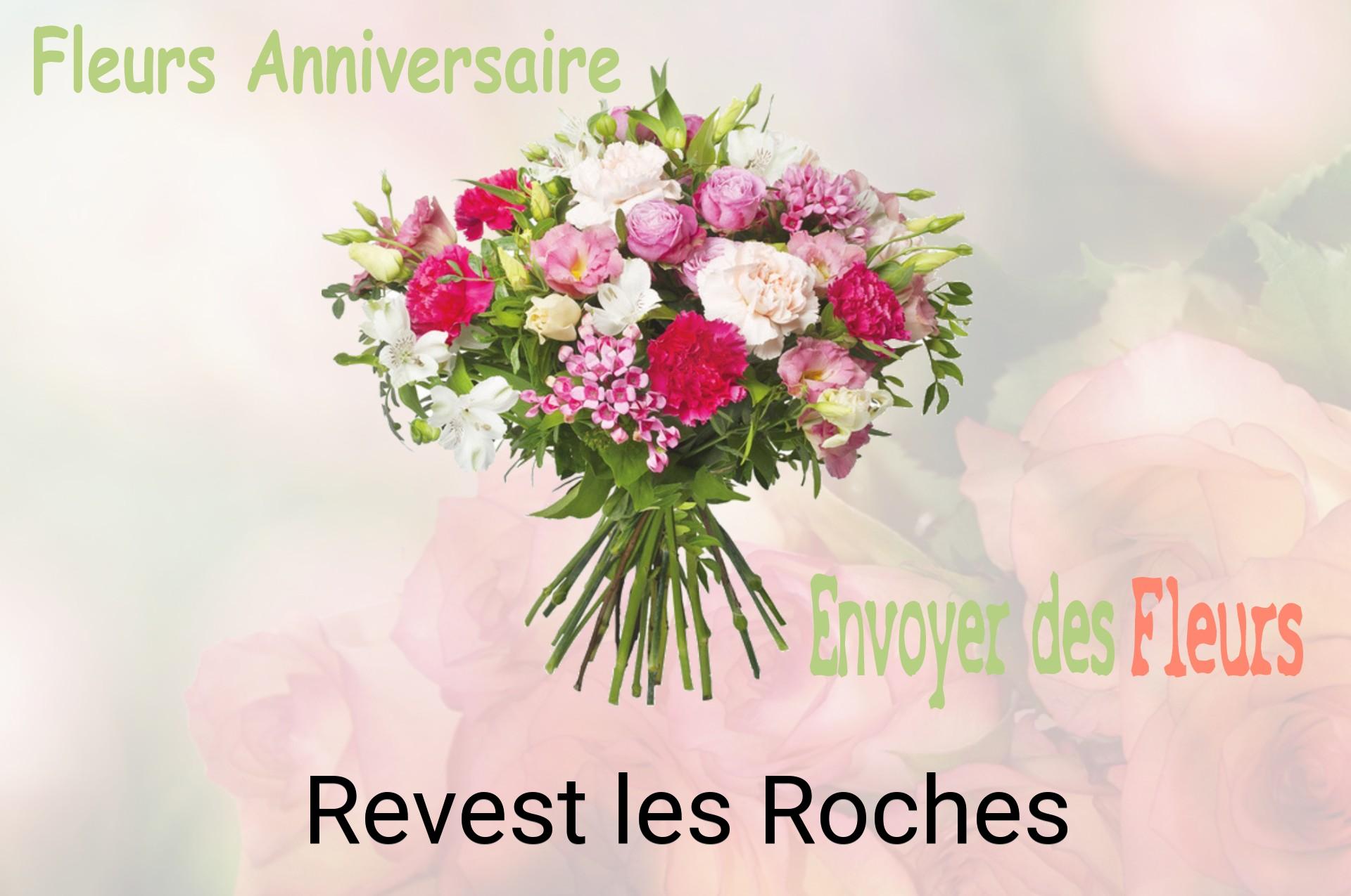 Bouquet de fleurs d’anniversaire livré à Revest-les-Roches