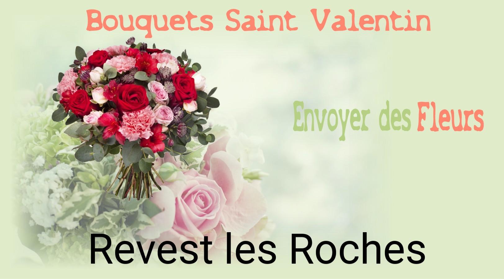 Roses de Saint-Valentin livrées à Revest-les-Roches